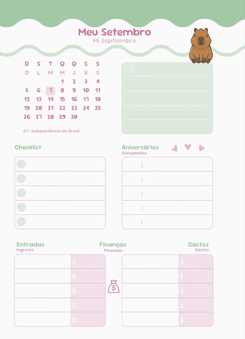 AGENDA DIÁRIA LOMBADA QUADRADA 117X162MM 112FLS - CAPYMOOD — miniatura 5