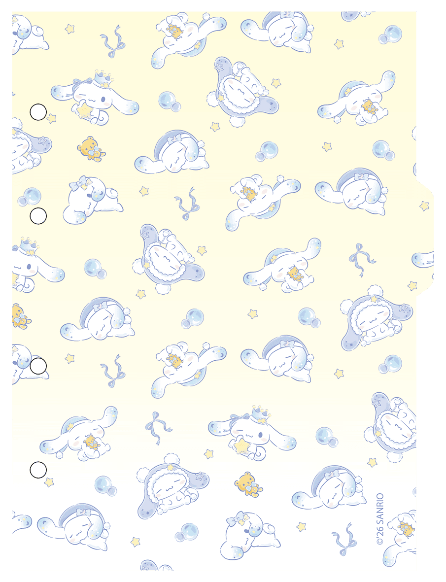 CADERNO COLLEGE CAPA DURA 80 FOLHAS ARGOLADO - CINNAMOROLL — miniatura 3