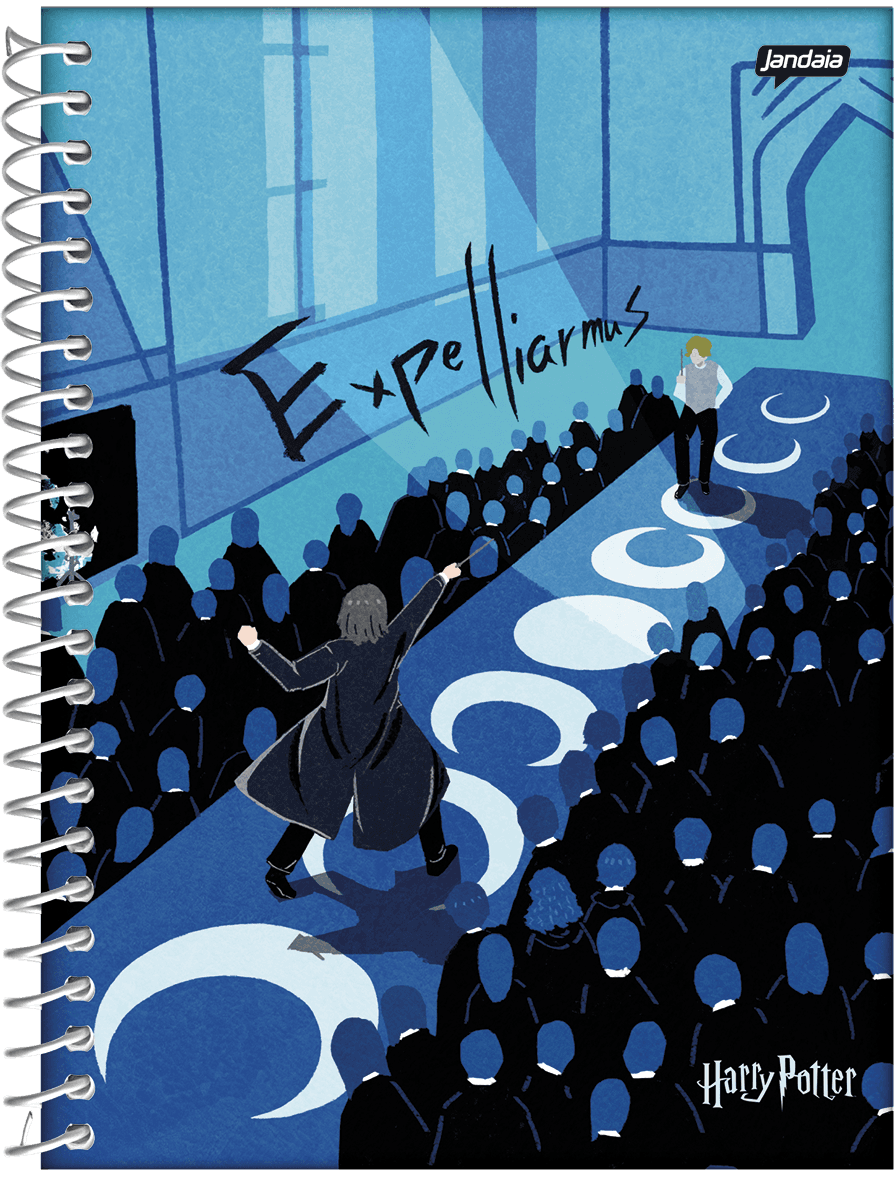 CADERNO ESPIRAL CAPA DURA 01 MATÉRIA COLLEGE - HARRY POTTER EDIÇÃO ESPECIAL