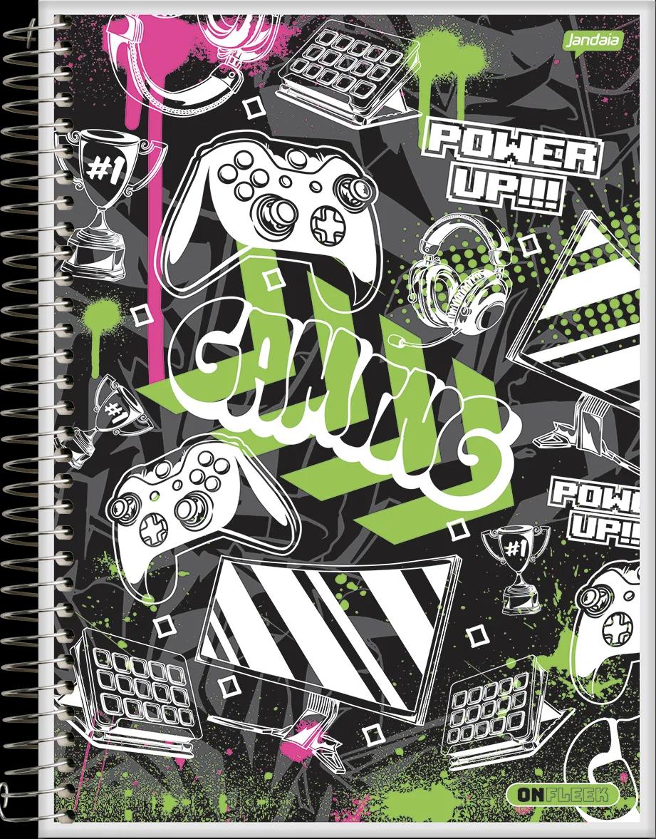 CADERNO ESPIRAL UNIV FLEX 200X275MM 96 FOLHAS - ON FLEEK — miniatura 3