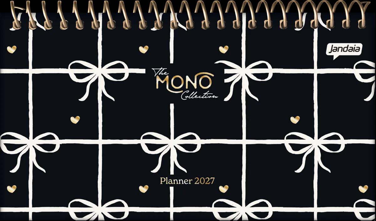AGENDA DIARIA ESPIRAL 162X90MM 64 FOLHAS - MONO