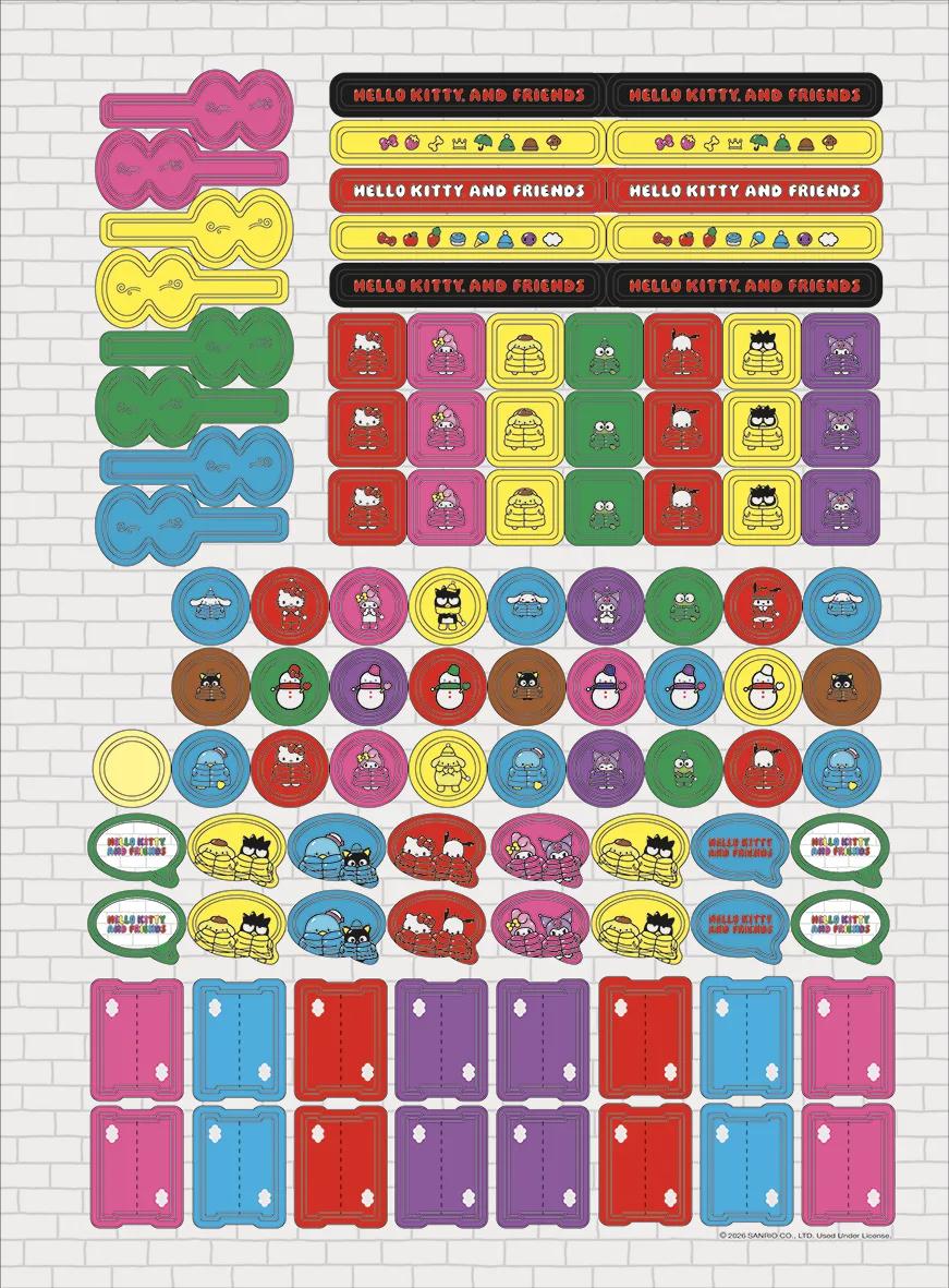 CADERNO ESPIRAL UNIVERSITÁRIO CAPA DURA 10 MATÉRIAS 160 FOLHAS - HELLO KITTY & AMIGOS — miniatura 2