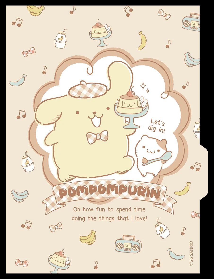 CADERNO COLLEGE CAPA DURA 80 FOLHAS ARGOLADO - POMPOMPURIN — miniatura 7