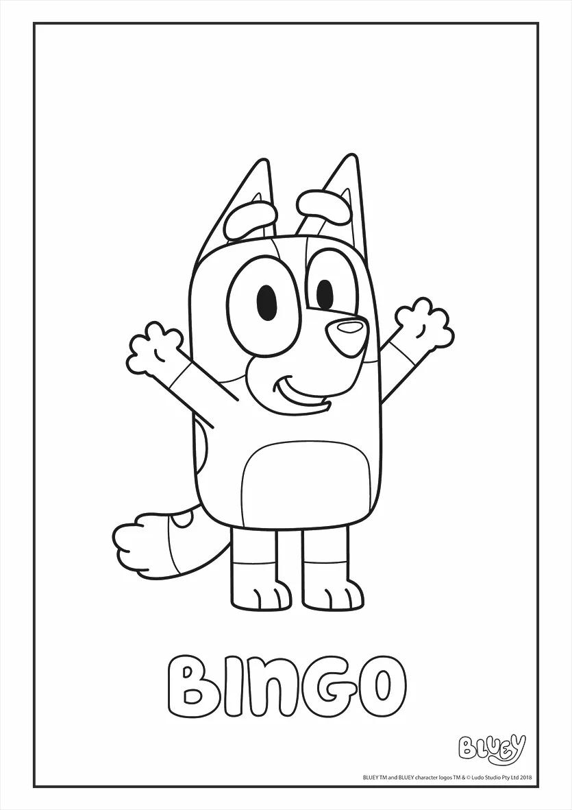 FOLHAS ILUSTRAÇÃO 180G A4 - BLUEY — miniatura 4