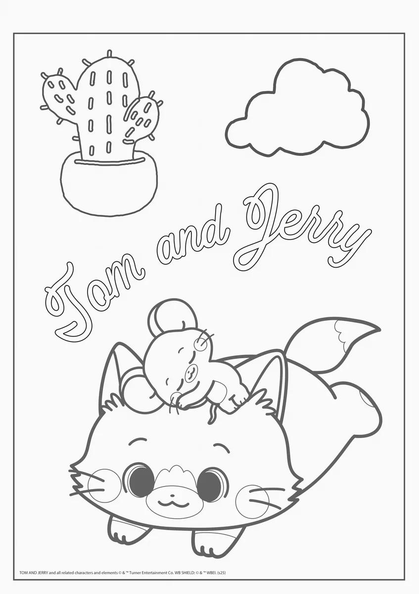 FOLHAS ILUSTRAÇÃO 180G A4 - GOKKO: TOM & JERRY — miniatura 20