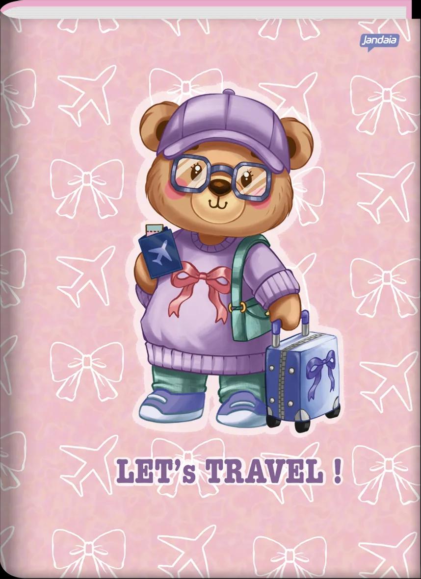 CADERNO BROCHURA CAPA DURA UNIVERSITÁRIO 80 FOLHAS - BEAR THE BEAR — miniatura 3