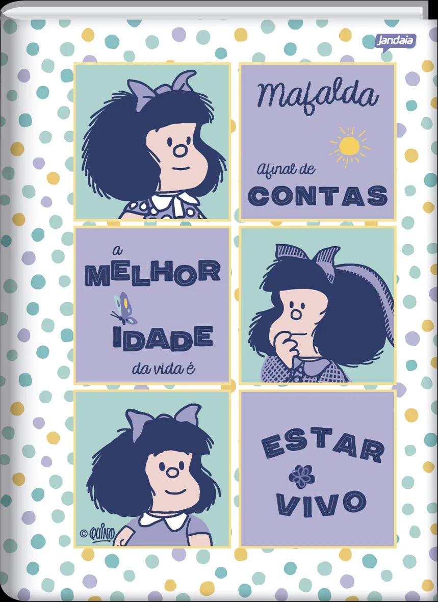CADERNO BROCHURA CAPA DURA UNIVERSITÁRIO 80 FOLHAS - MAFALDA — miniatura 4