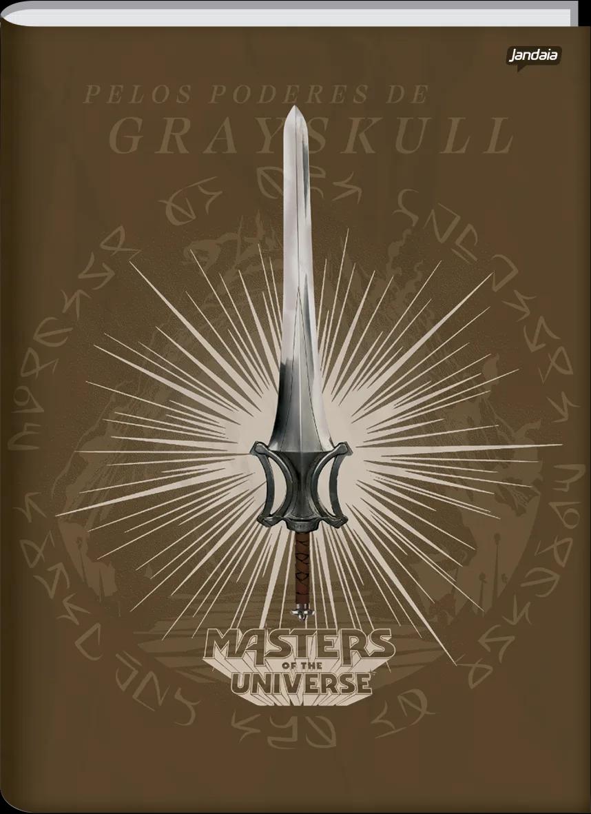 CADERNO BROCHURA CAPA DURA UNIVERSITÁRIO 80 FOLHAS - MASTERS OF THE UNIVERSE