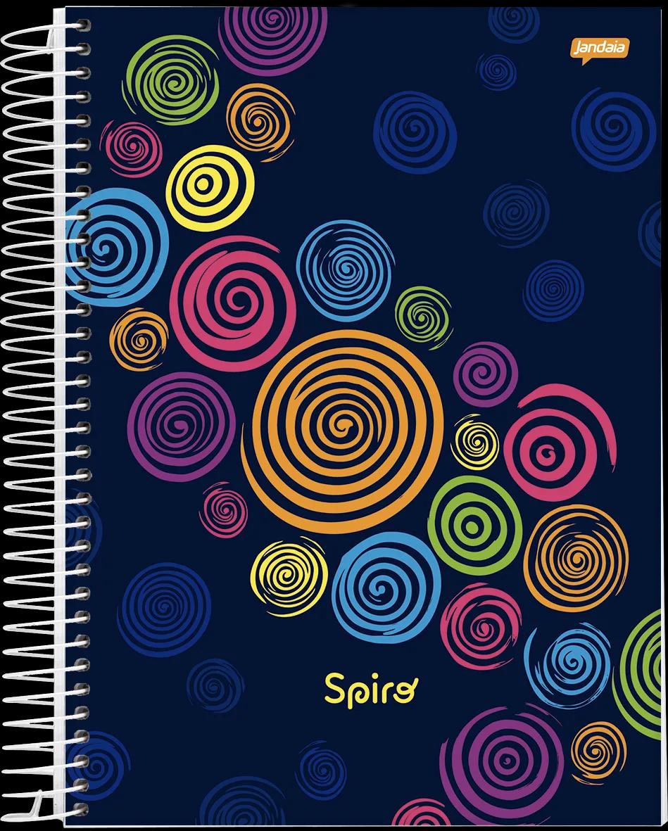 CADERNO ESPIRAL UNIVERSITÁRIO CAPA DURA 10 MATÉRIAS 160 FOLHAS - SPIRO — miniatura 2