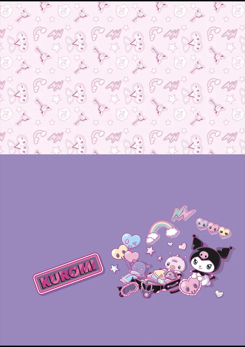CADERNO ESPIRAL CAPA DURA 1/8 80 FOLHAS - KUROMI — miniatura 4
