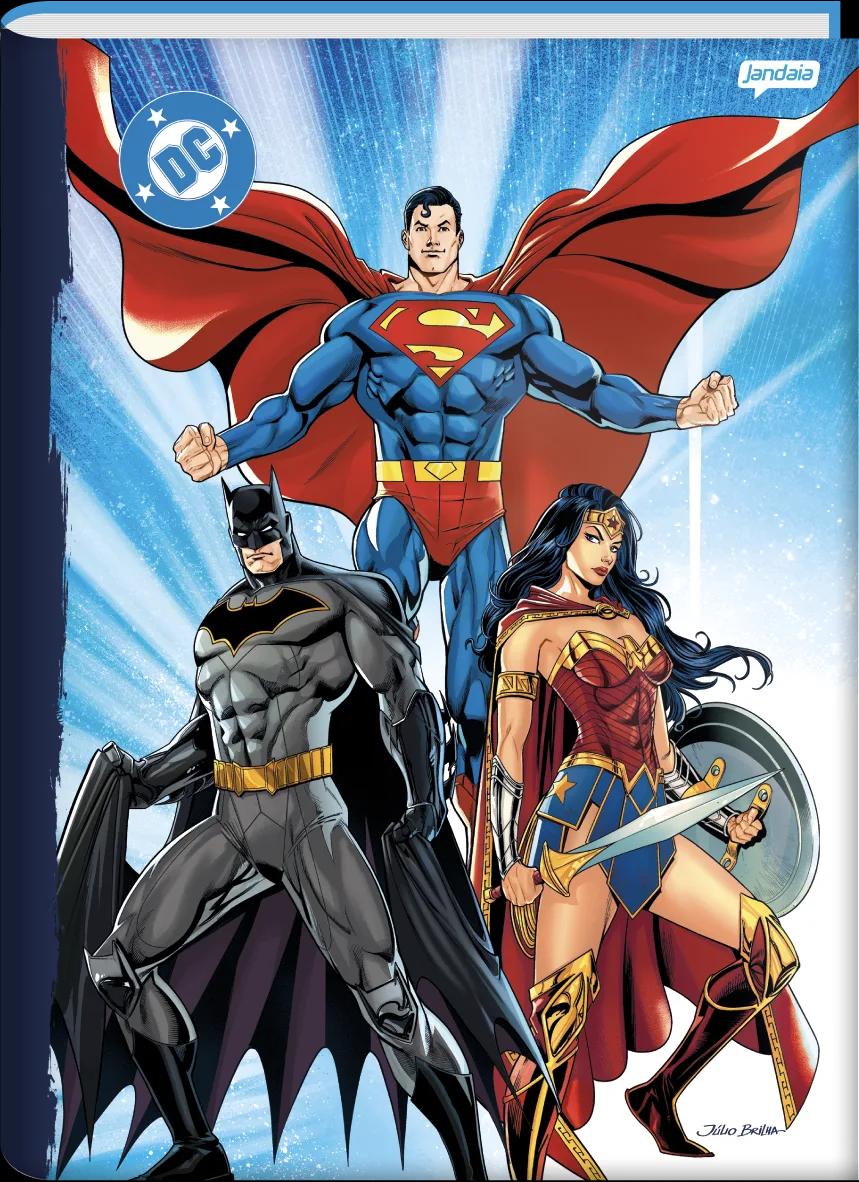 CADERNO BROCHURA CAPA DURA 1/4 80 FOLHAS - DC COMICS — miniatura 2