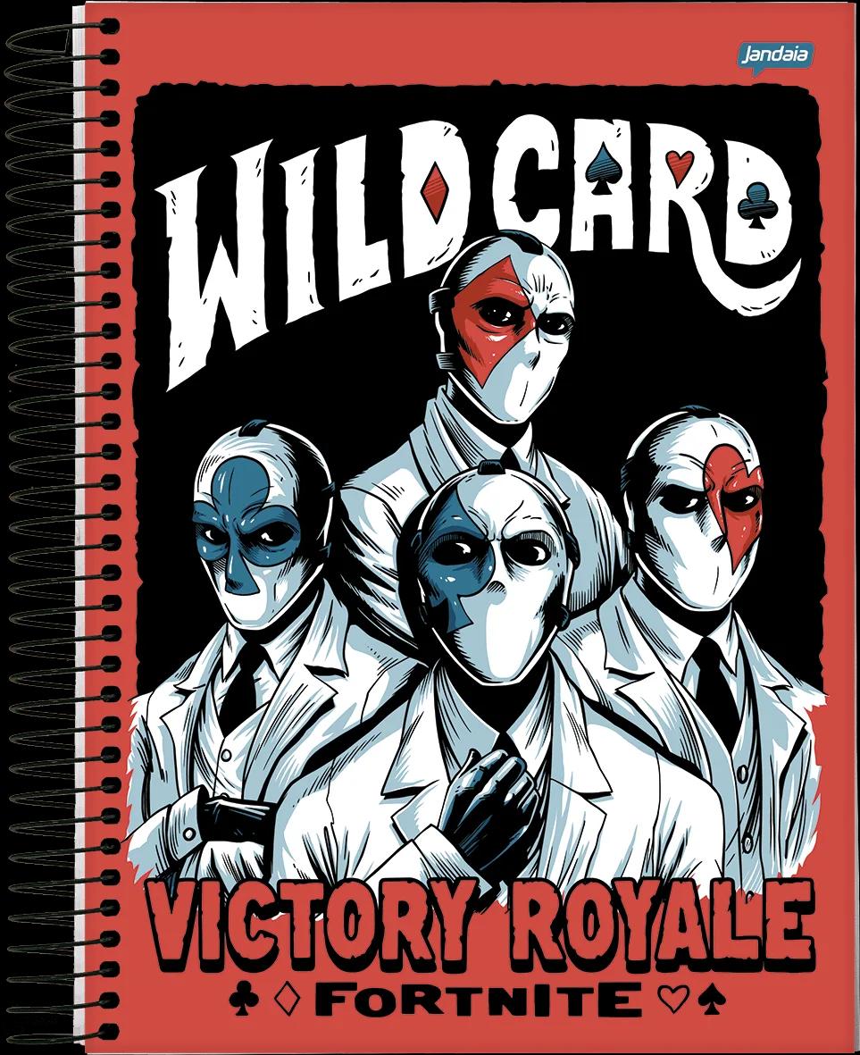 CADERNO ESPIRAL CAPA DURA 1/4 80 FOLHAS - FORTNITE — miniatura 10