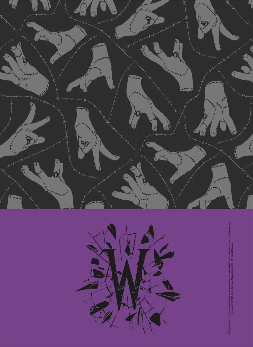 CADERNO ESPIRAL UNIVERSITÁRIO CAPA DURA 01 MATÉRIA 80 FOLHAS - WANDINHA — miniatura 3