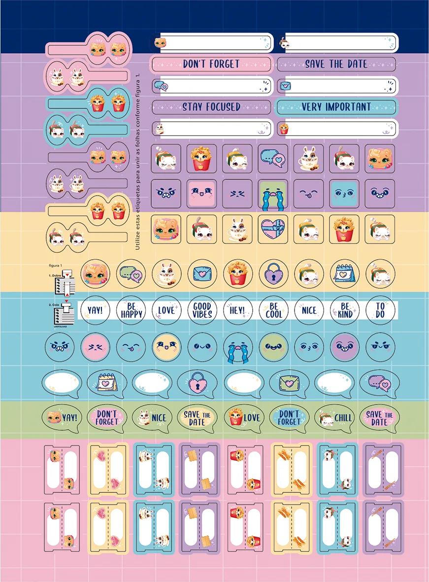 CADERNO ESPIRAL CAPA DURA 1/4 80 FOLHAS - FLUFFY — miniatura 7