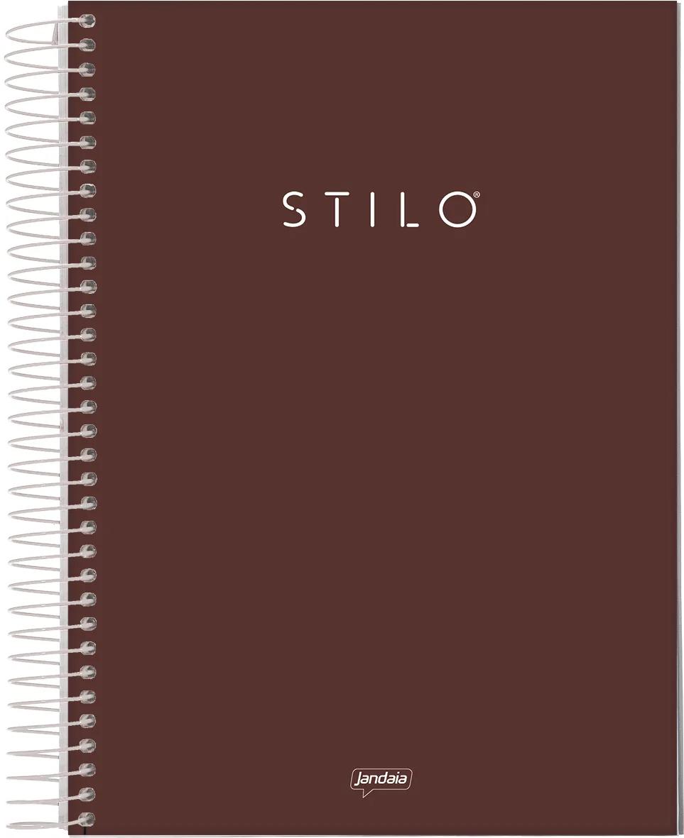 CADERNO ESPIRAL UNIVERSITÁRIO CAPA DURA 01 MATÉRIA 80 FOLHAS - STILO TREND — miniatura 4
