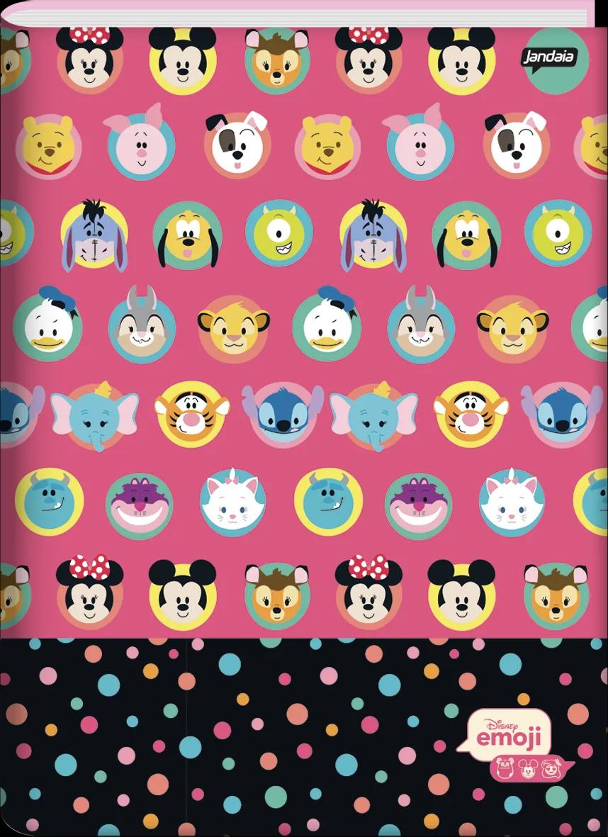 CADERNO BROCHURA CAPA DURA 1/4 80 FOLHAS - DISNEY EMOJI — miniatura 4