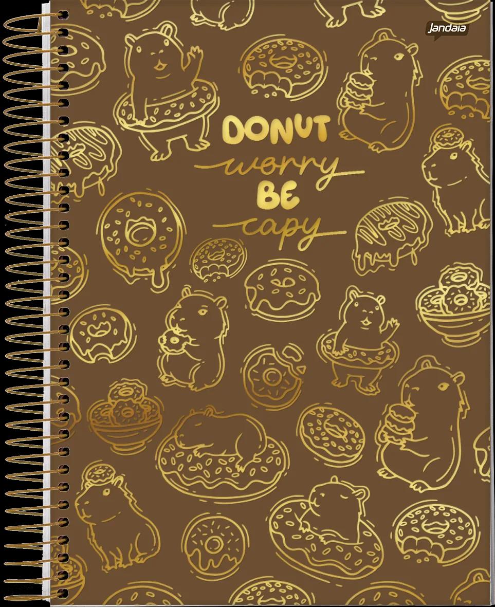 CADERNO ESPIRAL UNIVERSITÁRIO CAPA DURA 15 MATÉRIAS 240 FOLHAS - CAPYMOOD