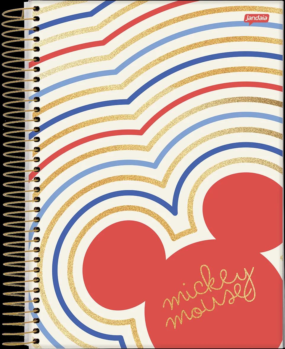CADERNO ESPIRAL CAPA DURA 1/8 80 FOLHAS - MICKEY ARTS — miniatura 8