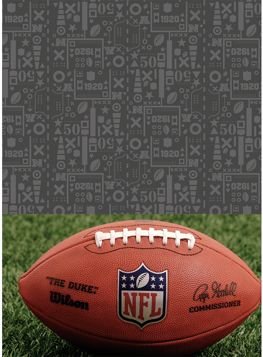 CADERNO ESPIRAL UNIVERSITÁRIO CAPA DURA 10 MATÉRIAS 160 FOLHAS - NFL — miniatura 5