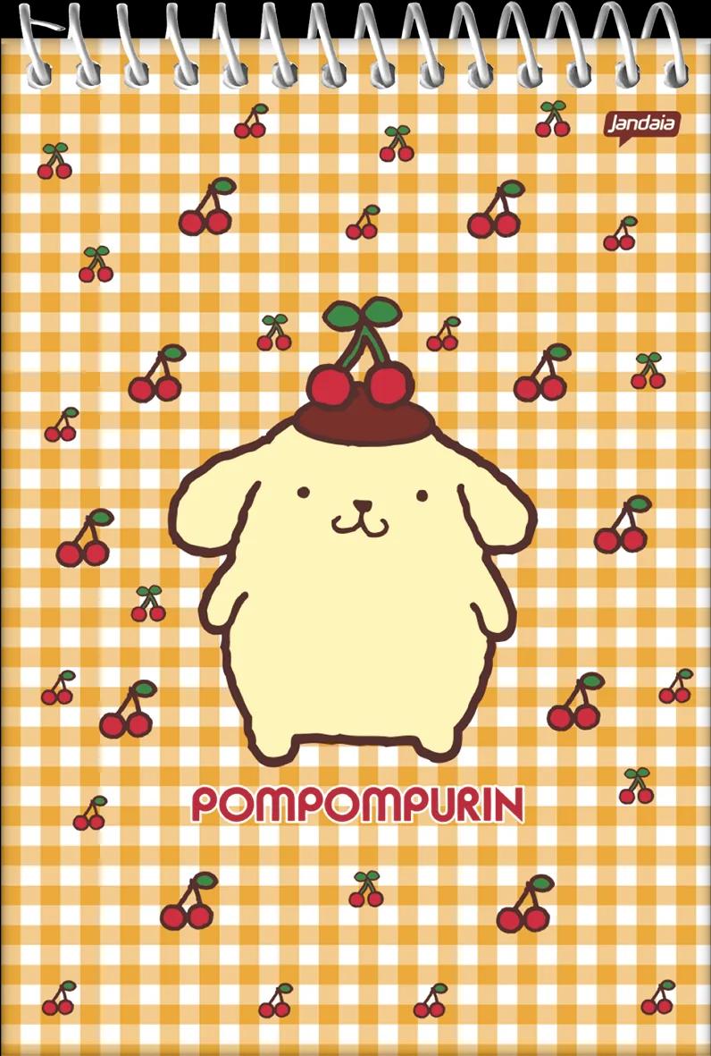 CADERNETA APONTAMENTO ESPIRAL CAPA DURA 80 FOLHAS - POMPOMPURIN — miniatura 2