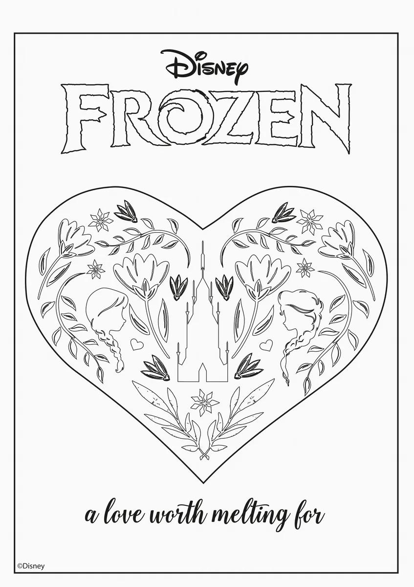 FOLHAS ILUSTRAÇÃO 180G A4 - FROZEN — miniatura 2