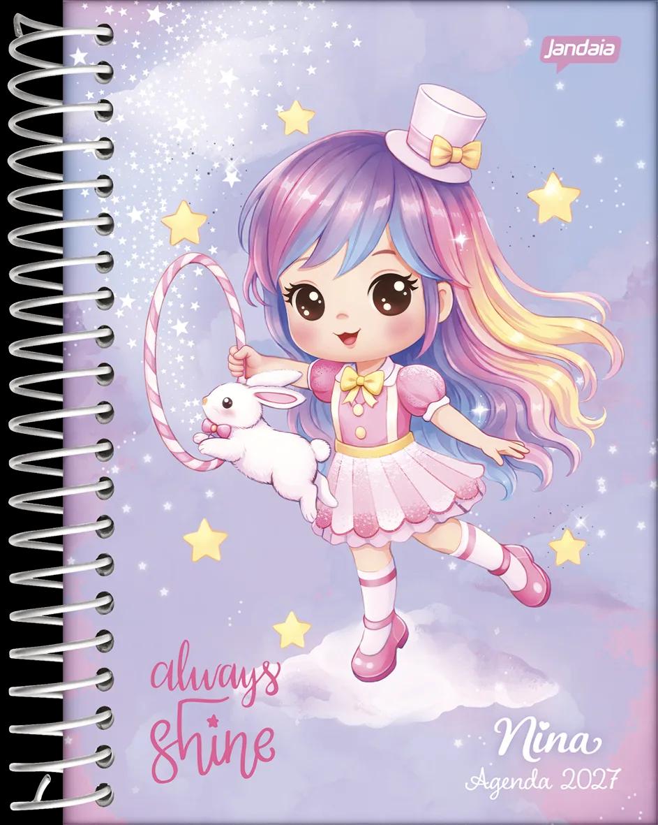 AGENDA DIARIA ESPIRAL 117X162MM 176 FOLHAS - NINA — miniatura 2