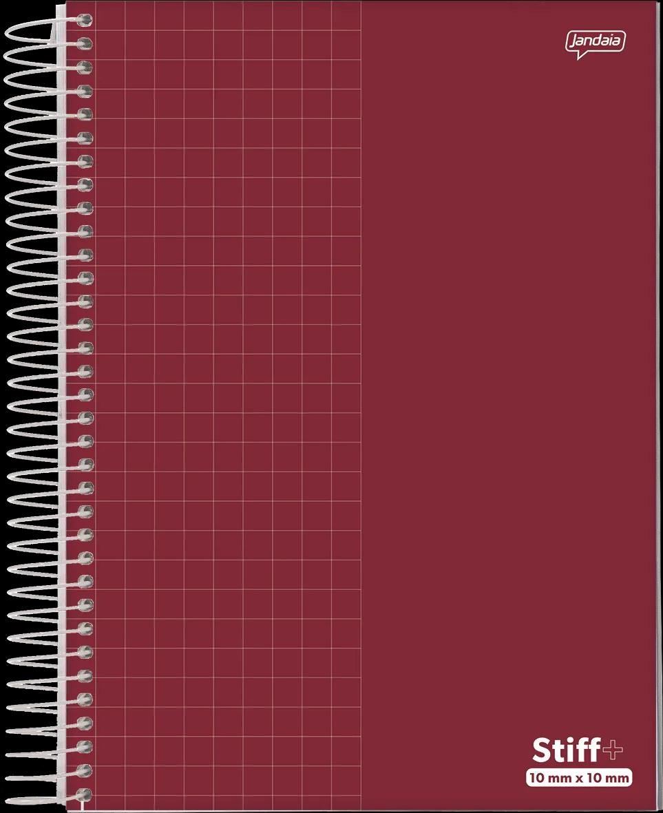 CADERNO ESPIRAL UNIV QUAD 10X10MM 200X275MM 96 FOLHAS - STIFF +