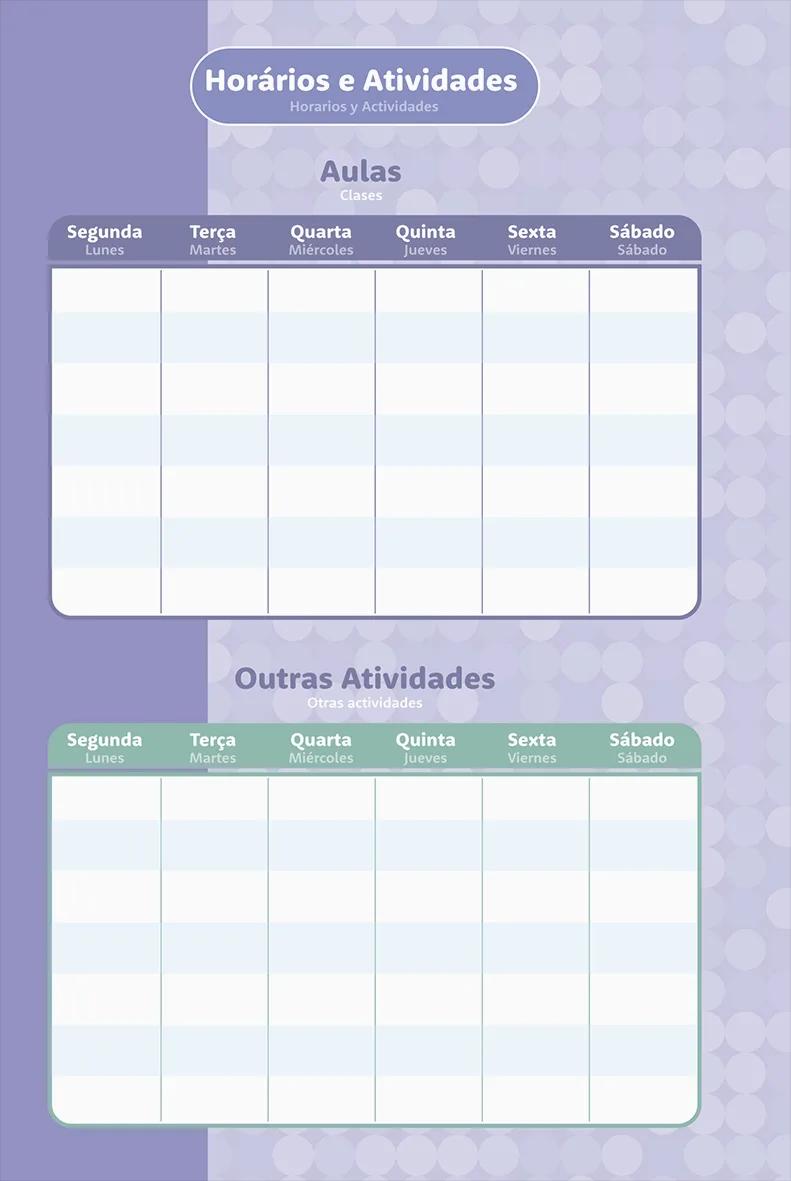 AGENDA PERMANENTE 134X200MM 96FLS - TURMA DA BELA — miniatura 6