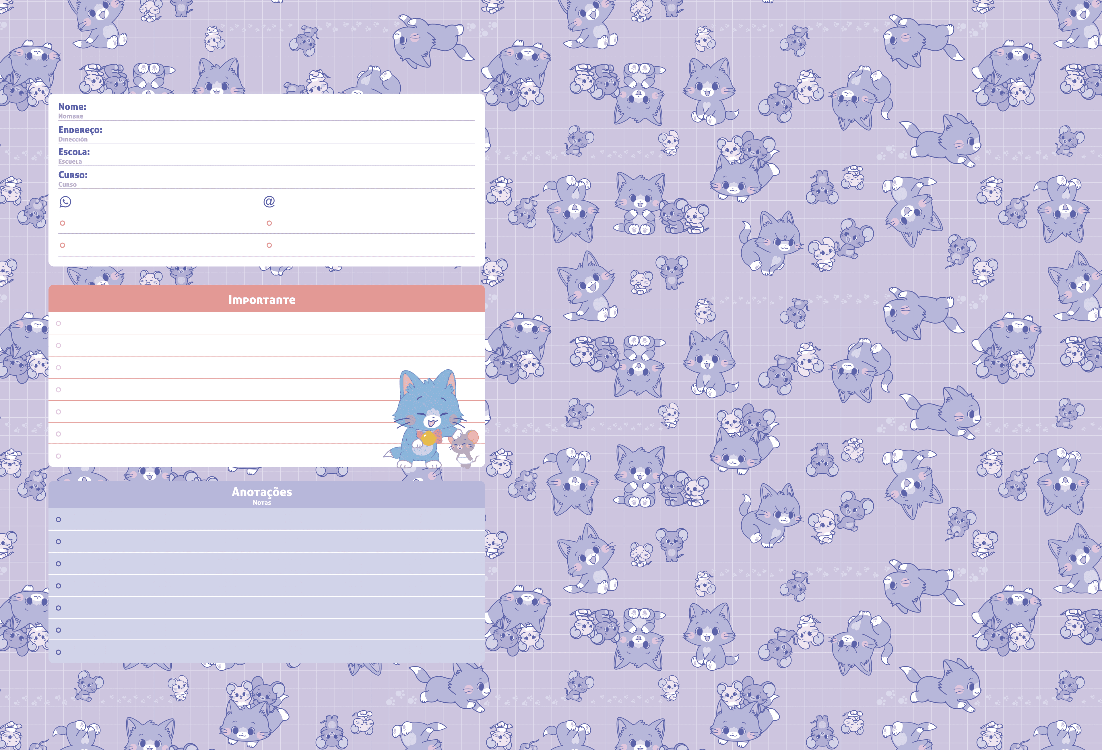 CADERNO BROCHURA CAPA DURA UNIVERSITÁRIO 80 FOLHAS - GOKKO: TOM & JERRY — miniatura 5