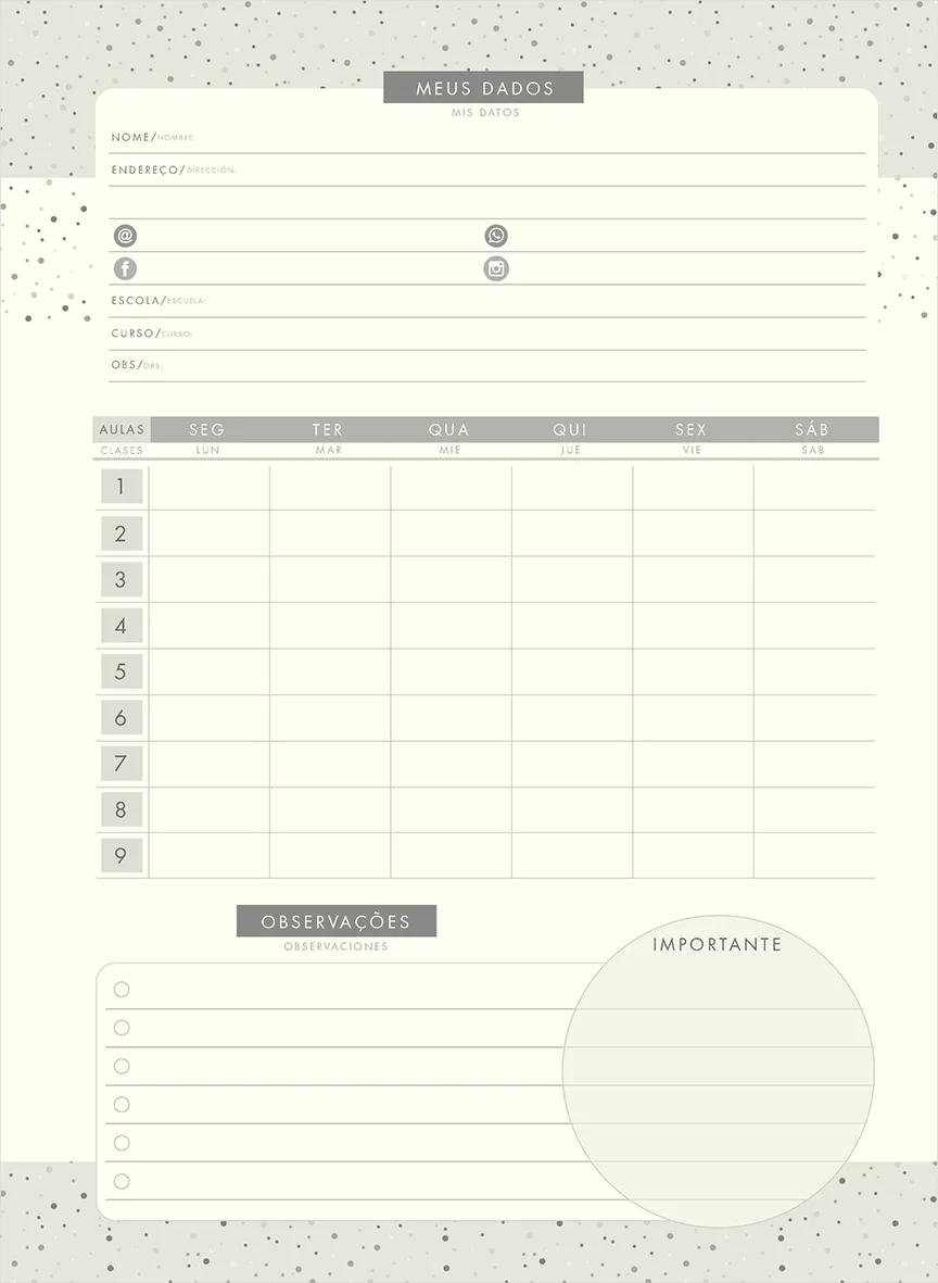 CADERNO ESPIRAL CAPA DURA 10 MATÉRIAS COLLEGE - O PEQUENO PRÍNCIPE — miniatura 4