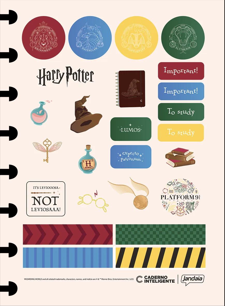 CADERNO INTENLIGENTE 1X1 200X275MM 80FLS - C.I. HARRY POTTER — miniatura 3