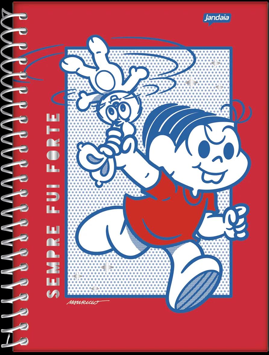 CADERNO ESPIRAL COLLEGE 175X242MM 80FLS - TURMA DA MÔNICA — miniatura 4