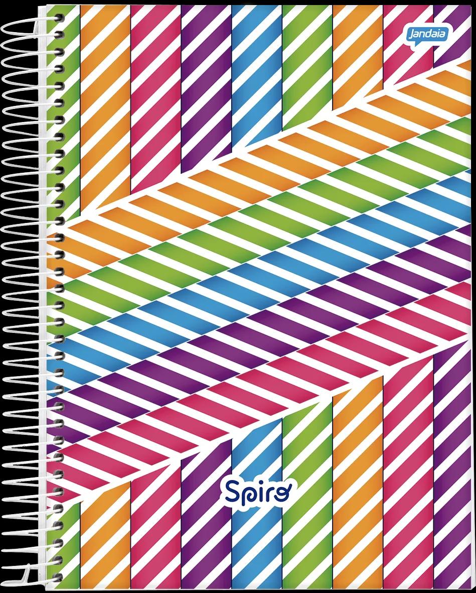 CADERNO ESPIRAL UNIVERSITÁRIO CAPA DURA 10 MATÉRIAS 160 FOLHAS - SPIRO — miniatura 3