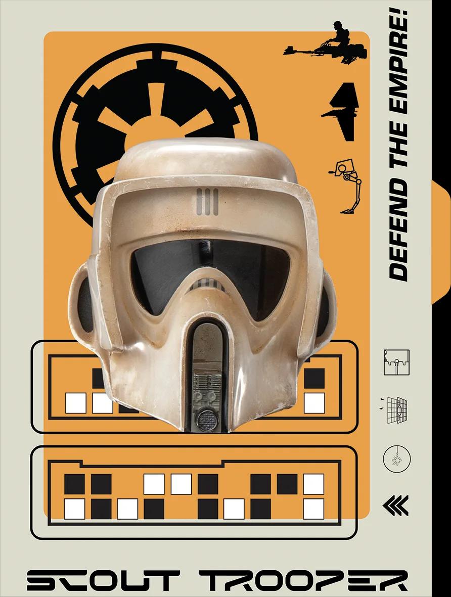 CADERNO UNIVERSITÁRIO CAPA DURA 01 MATÉRIA 80 FOLHAS NEO - STAR WARS — miniatura 5