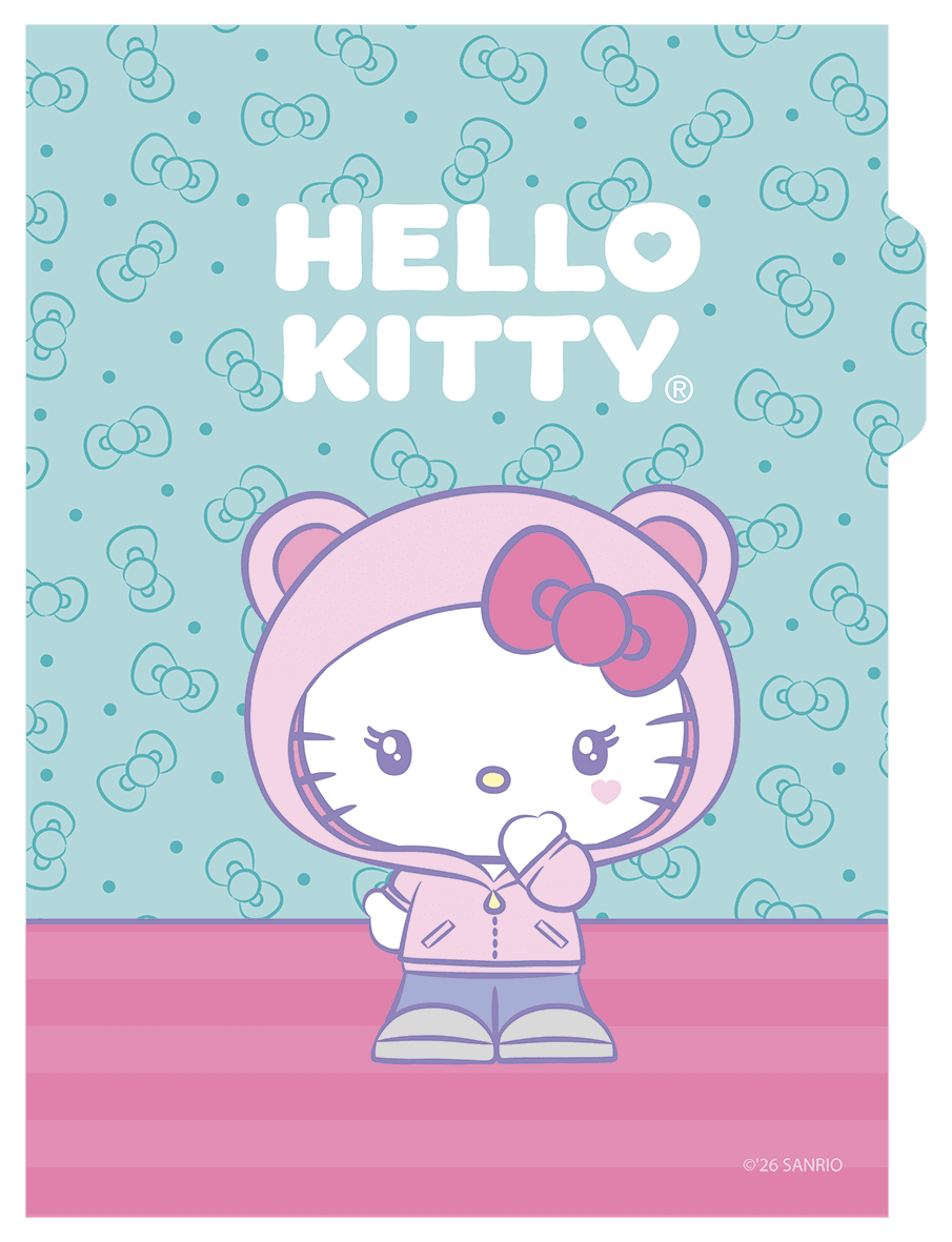CADERNO COLLEGE CAPA DURA 80 FOLHAS ARGOLADO - HELLO KITTY — miniatura 3