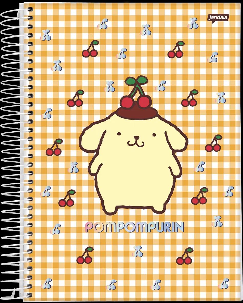 CADERNO ESPIRAL UNIVERSITÁRIO CAPA DURA 01 MATÉRIA 80 FOLHAS - POMPOMPURIN — miniatura 7