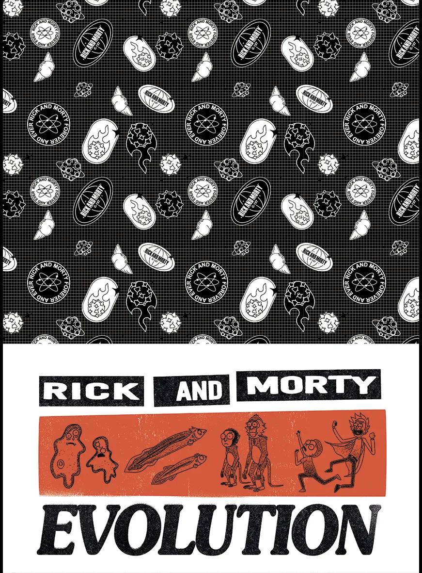 CADERNO ESPIRAL UNIVERSITÁRIO CAPA DURA 15 MATÉRIAS 240 FOLHAS - RICK AND MORTY — miniatura 3