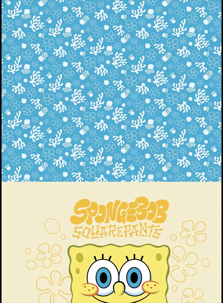 CADERNO ESPIRAL CAPA DURA 1/4 80 FOLHAS - BOB ESPONJA — miniatura 5