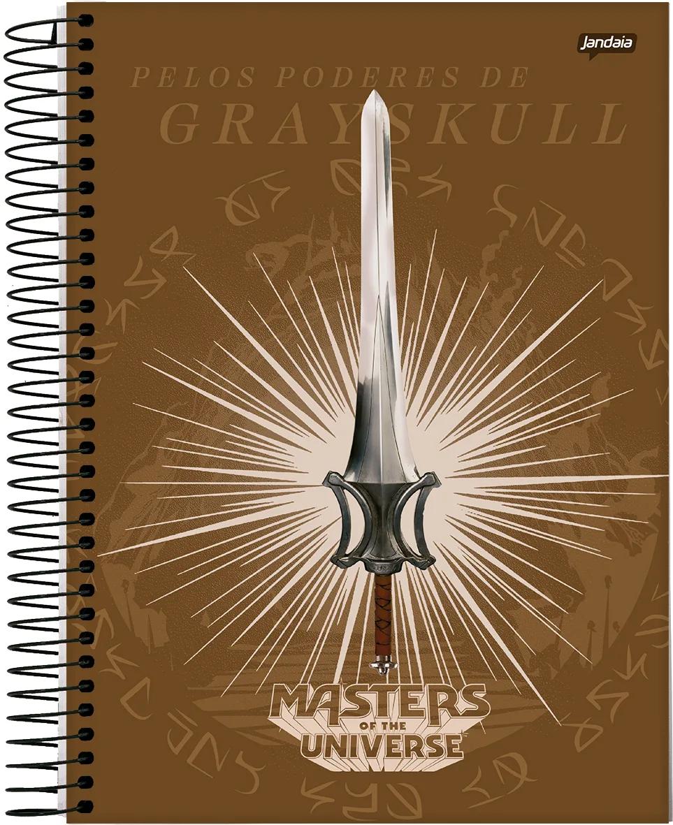 CADERNO ESPIRAL UNIVERSITÁRIO CAPA DURA 15 MATÉRIAS 240 FOLHAS - MASTERS OF THE UNIVERSE — miniatura 9