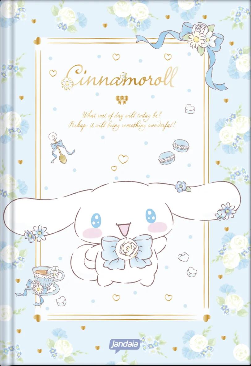 CADERNO LOMBADA QUADRADA CAPA DURA 80 FOLHAS - CINNAMOROLL