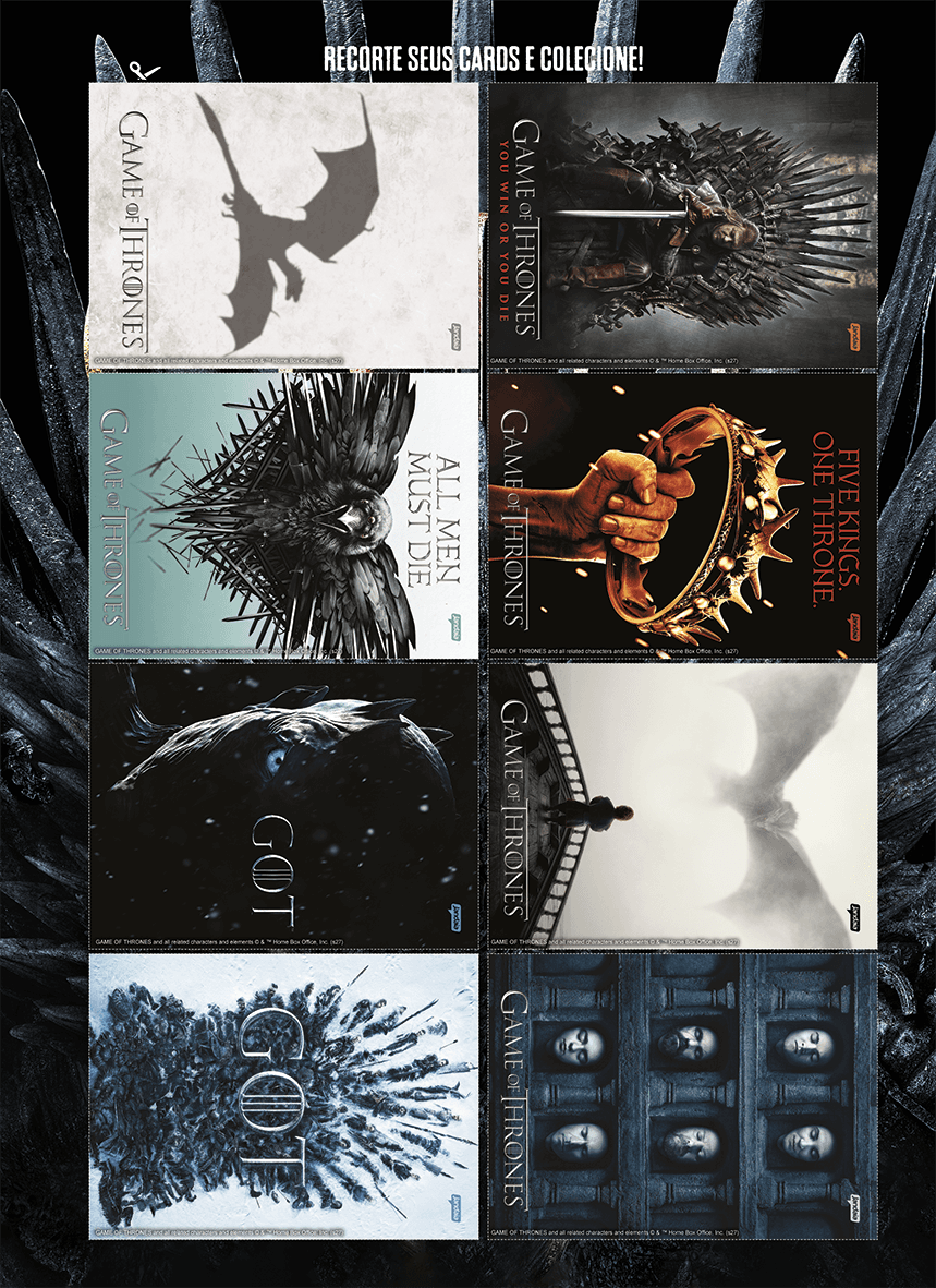 CADERNO ESPIRAL UNIVERSITÁRIO CAPA DURA 10 MATÉRIAS 160 FOLHAS - GAME OF THRONES — miniatura 10