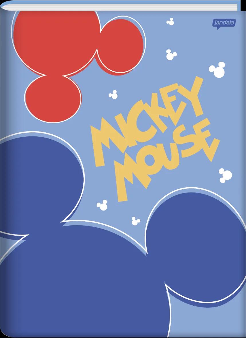 CADERNO BROCHURA CAPA DURA 1/4 80 FOLHAS - MICKEY ARTS — miniatura 3