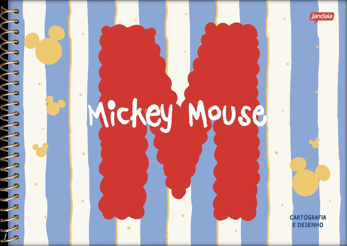 CADERNO ESPIRAL CAPA DURA 80 FOLHAS CARTOGRAFIA - MICKEY ARTS — miniatura 2