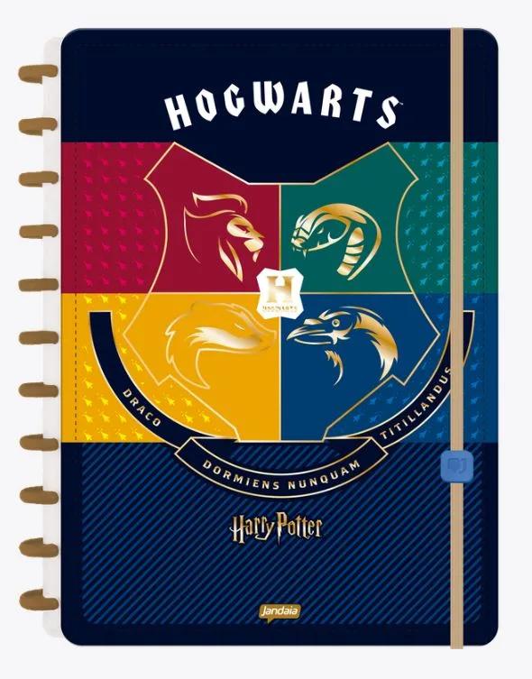 CADERNO NEODISC UNIVERSITÁRIO CAPA DURA 80 FOLHAS - HARRY POTTER