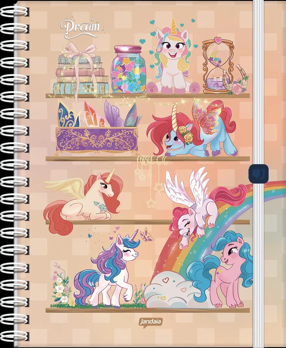 CADERNO ESPIRAL UNIVERSITÁRIO CAPA DURA 80 FOLHAS NEO - DREAM