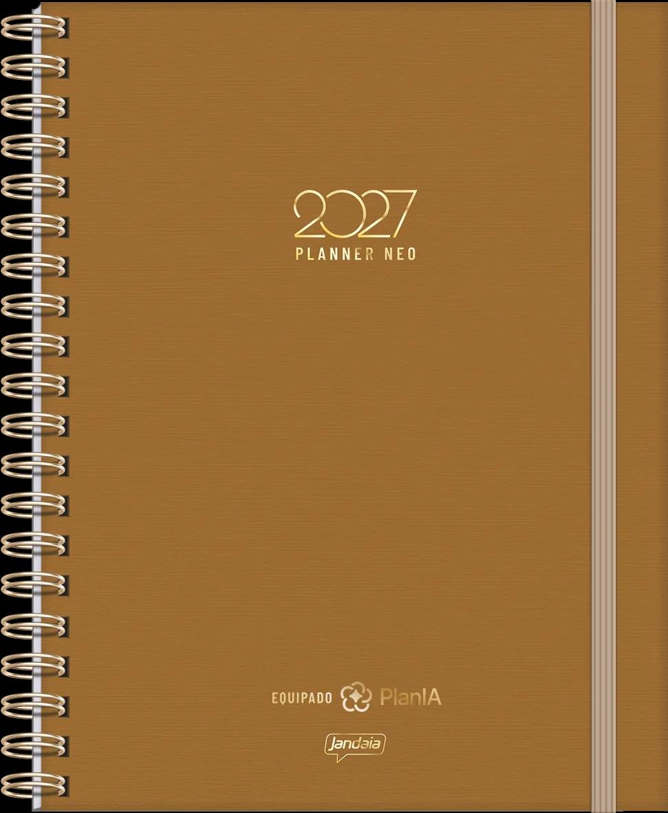 AGENDA PLANEJAMENTO GARRA 175X242 NEO CARAMELO - OFFICE