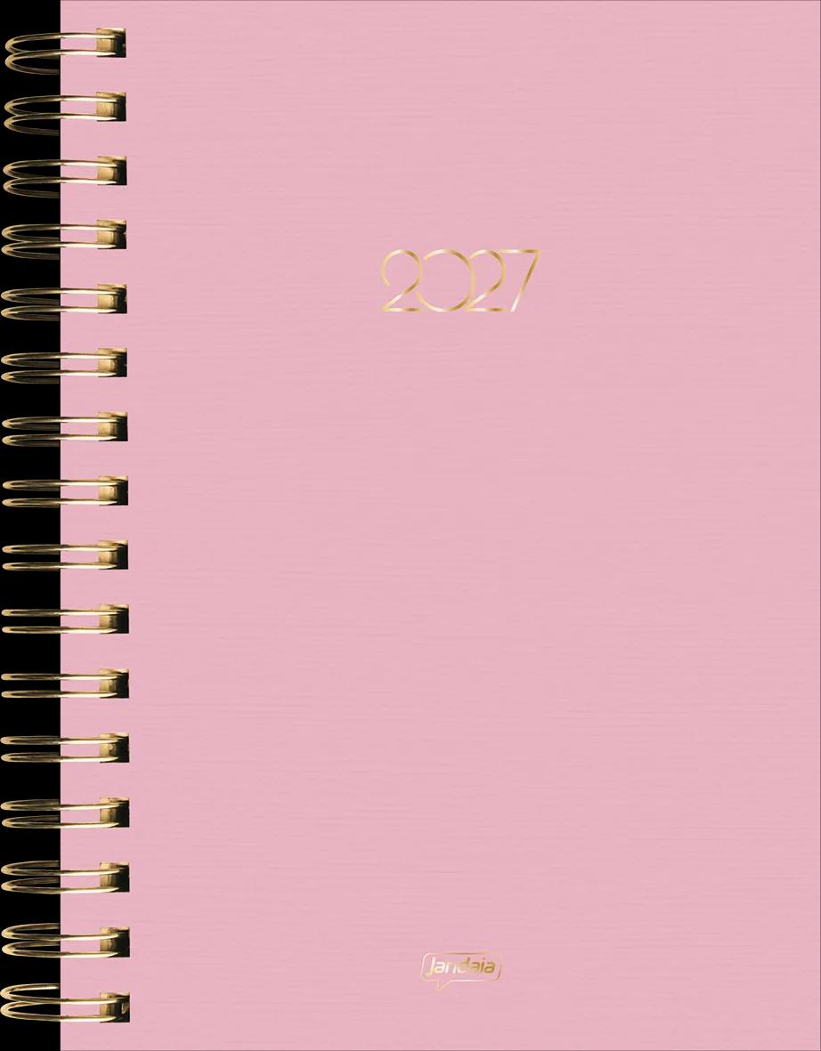 AGENDA DIARIA 136x194 EXECUTIVA ROSA - OFFICE