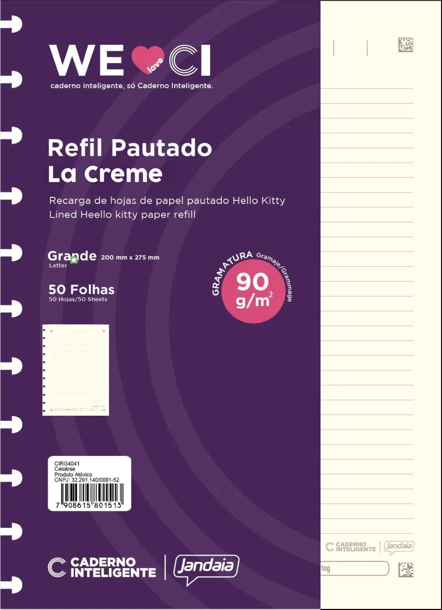 CADERNO INTELIGENTE REFIL UNIV 50 FOLHAS - MENTOS