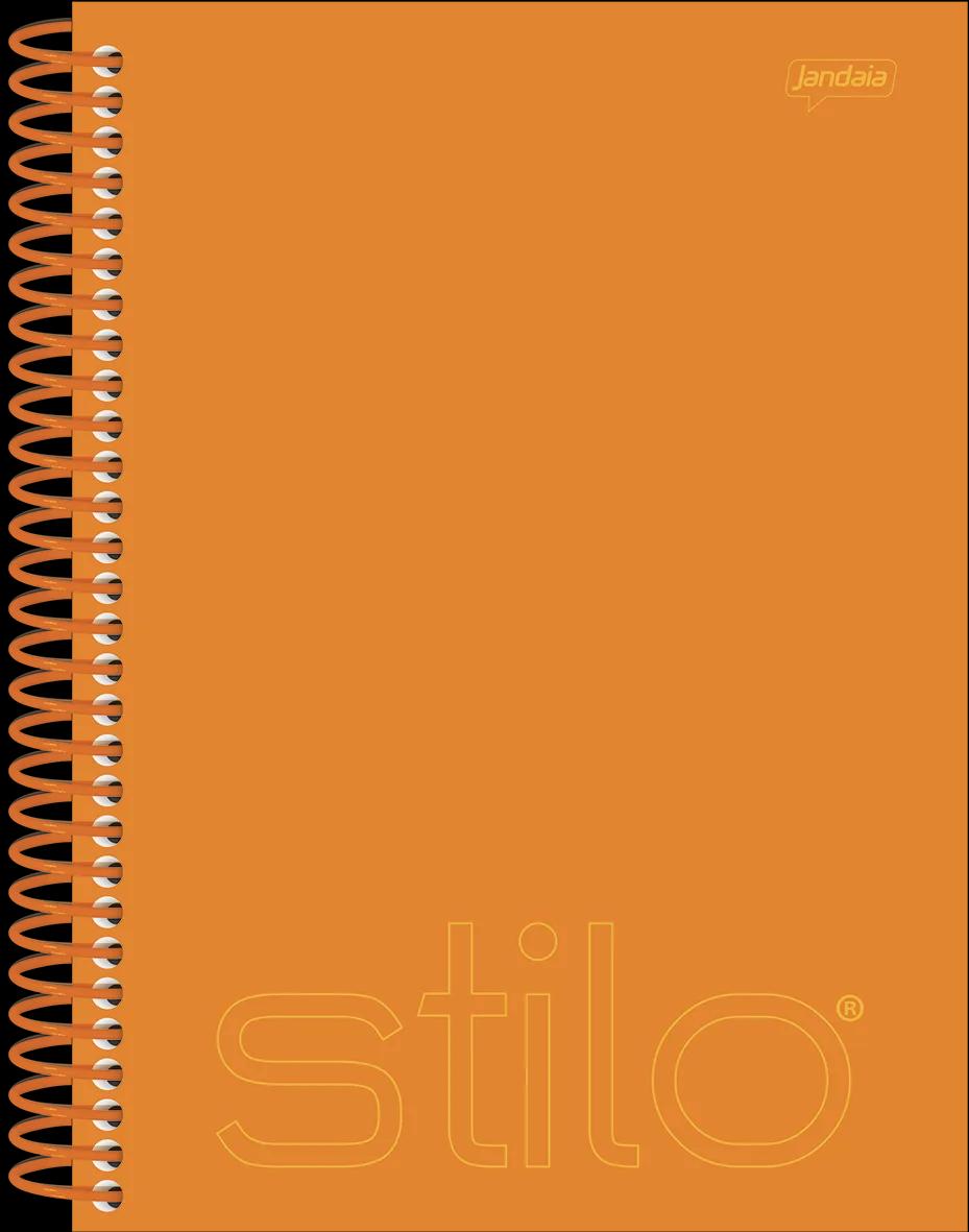 CADERNO ESPIRAL 151X210MM CRISTAL 80 FOLHAS VERDE NEON - STILO