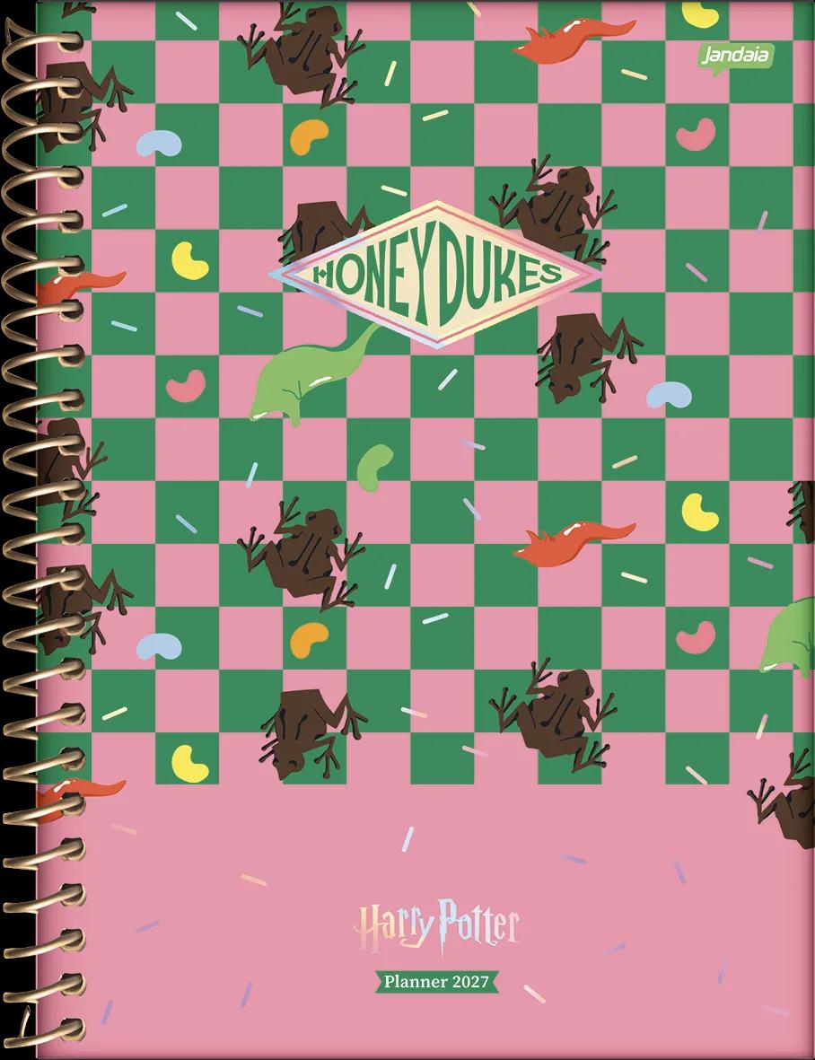 AGENDA PLANEJAMENTO ESPIRAL 200X275MM - HARRY POTTER